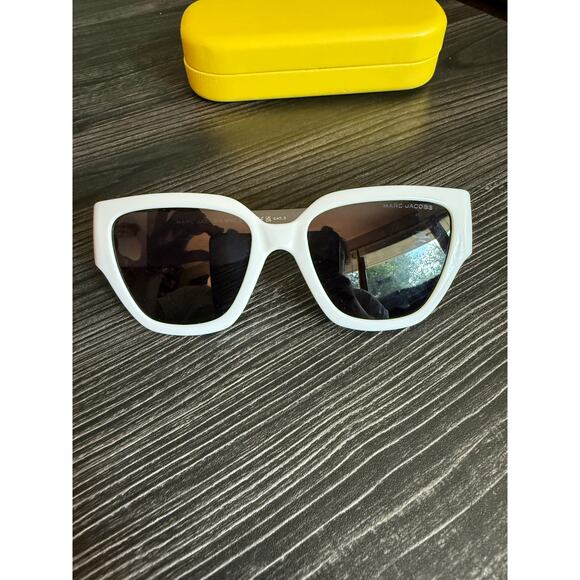 Marc Jacobs Marc 724/S Gray & White Women\'s Sunglasses